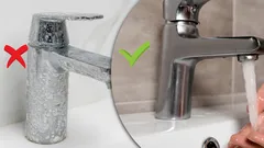 Så gör du för att rengöra kranen från kalk – expertens bästa råd
